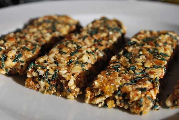 spirulina cereals bars